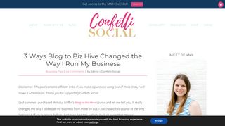 
                            7. 3 Ways Blog to Biz Hive Changed the Way I Run My Business ...