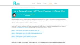 
                            4. 3 Ways to Bypass Windows 7/8/10 Login Password without ...