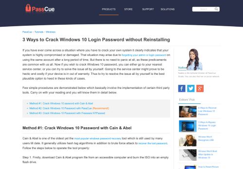 
                            12. 3 Ways to Crack Windows 10 Login Password - Windows Password ...