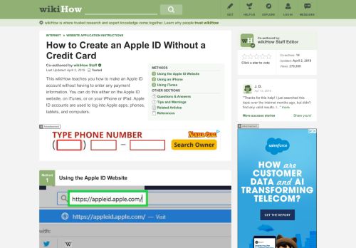 
                            13. 3 Ways to Create an Apple ID Without a Credit Card - wikiHow