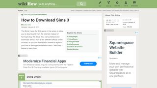 
                            10. 3 Ways to Download Sims 3 - wikiHow