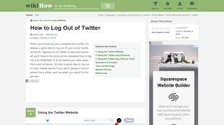 
                            9. 3 Ways to Log Out of Twitter - wikiHow