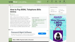 
                            12. 3 Ways to Pay BSNL Telephone Bills Online - wikiHow