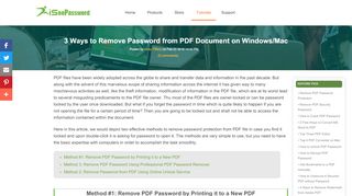 
                            9. 3 Ways to Remove Password from Adobe PDF File on Windows/Mac