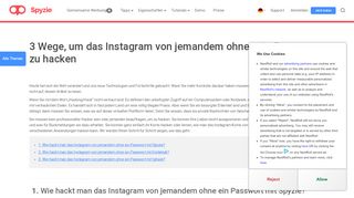 
                            7. 3 Wege, um das Instagram von jemandem ohne sein Passwort zu ...