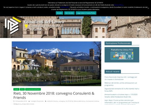 
                            13. 30-11-2018 Consulenti & Friends | Consulenti del Lavoro Viterbo