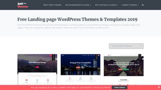 
                            11. 30+ Best Free Landing page WordPress Themes 2019