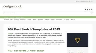 
                            8. 30+ Best Sketch Templates of 2019 | Design Shack