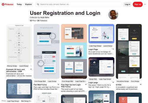 
                            4. 30 Best User Registration and Login images in 2019 | Login page ...
