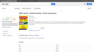 
                            11. 3000+ Dutch - Swahili Swahili - Dutch Vocabulary