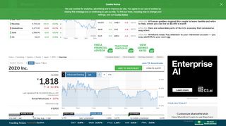 
                            10. 3092 Stock Price - ZOZO Inc. Stock Quote (Japan: Tokyo) - MarketWatch