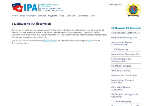 
                            11. 31. Skiwoche IPA Österreich - IPA Ostschweiz
