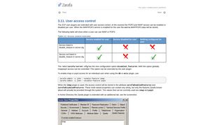 
                            2. 3.11. User access control - Documentation - Zarafa