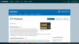 
                            1. 317 Protocol | Runescape Private Server Wiki | FANDOM powered by ...