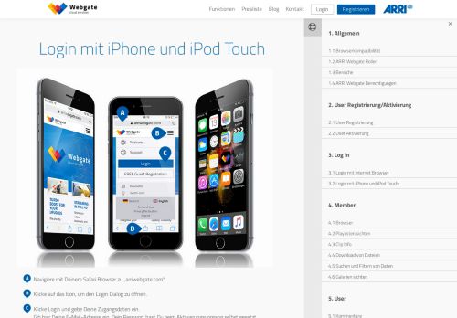 
                            6. 3.2 Login mit iPhone und iPod Touch