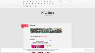 
                            1. 33bux | PTC Sites