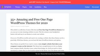 
                            12. 35+ Amazing and Free One Page WordPress Themes for 2019 ...