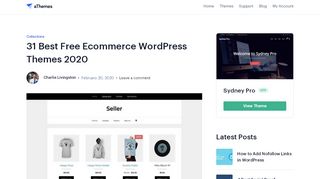 
                            6. 35+ Best Free Ecommerce WordPress Themes 2019 - aThemes