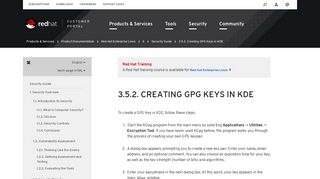 
                            10. 3.5.2. Creating GPG Keys in KDE - Red Hat Customer Portal