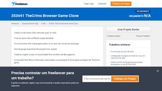 
                            11. 353441 TheCrims Browser Game Clone | AJAX | Vale Tudo ...