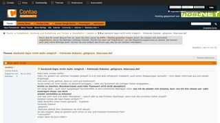 
                            13. 3.5.x backend-login nicht mehr möglich – Fehlende Dateien ...