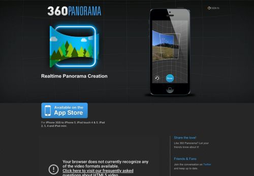 
                            2. 360 Panorama - Realtime panorama creation from Occipital