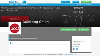 
                            12. 360dialog GmbH | StartUs