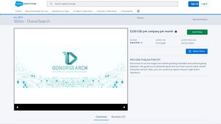 
                            7. 360io - DonorSearch - DonorSearch - AppExchange