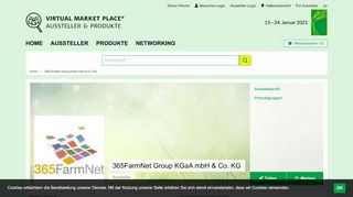 
                            6. 365 Farmnet Group GmbH & Co. KG: IGW - Aussteller