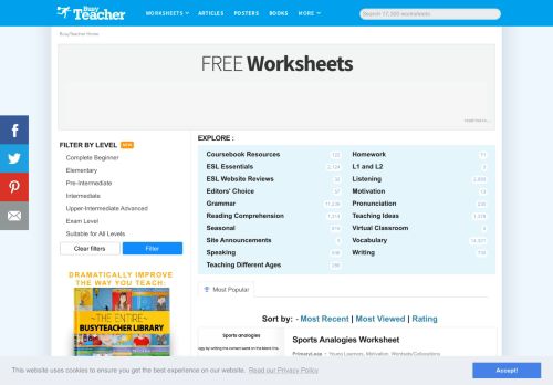 
                            3. 36,631 BusyTeacher: FREE Printable Worksheets For Busy English ...