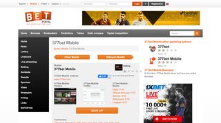
                            6. 377bet Mobile Review | 377bet Mobile Bonus | Promotions  ...
