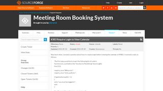 
                            7. 383 Require Login to View Calendar - SourceForge