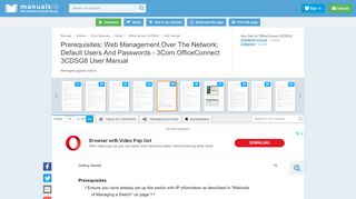 
                            8. 3com OfficeConnect 3CDSG8 User Manual - ManualsLib