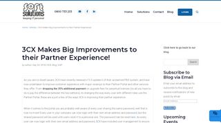 
                            7. 3CX Makes Big Improvements to their Partner Experience! - Soft ...