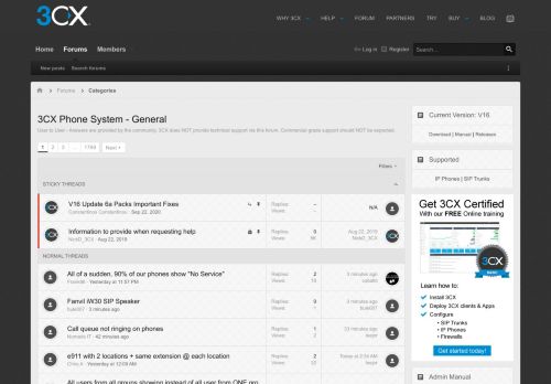 
                            5. 3CX Phone System - General | 3CX - Software Based VoIP IP PBX / PABX