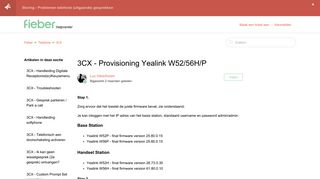
                            9. 3CX - Provisioning Yealink W52/56H/P – Fieber
