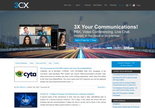 
                            6. 3CX VoIP Blog - Popular News, How To's, Docs and FAQs
