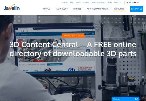 
                            9. 3D Content Central is a FREE online directory of downloadable 3D parts