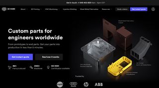 
                            8. 3D Hubs: Online Manufacturing | 3D Printing & CNC Machining