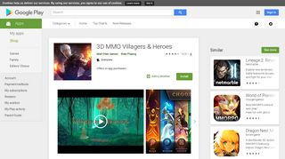 
                            10. 3D MMO Villagers & Heroes – Apps bei Google Play