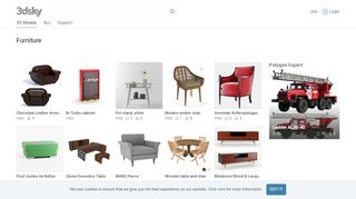 
                            5. 3d models: Furniture - Download at 3dsky.org