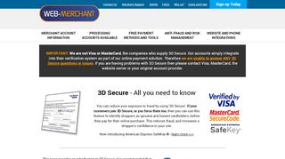 
                            13. 3D Secure - Web Merchant Services Limited
