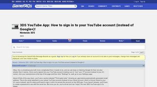 
                            7. 3DS YouTube App: How to sign in to your YouTube account (instead ...