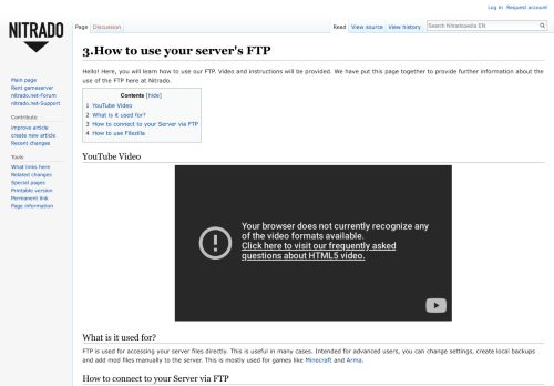 
                            3. 3.How to use your server's FTP - Nitradopedia EN - Nitrado-Wiki