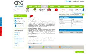 
                            7. 3M Canada Company | Company Profiles | CPG Connect - CPG ...