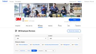 
                            9. 3M Employee Reviews - Indeed