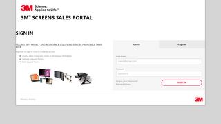 
                            9. 3M Screen Sales Portal