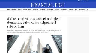 
                            5. 3Macs chairman says technological demands, cultural fit helped seal ...