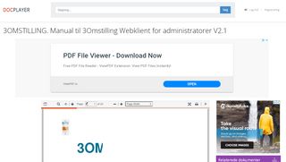 
                            6. 3OMSTILLING. Manual til 3Omstilling Webklient for administratorer V2.1