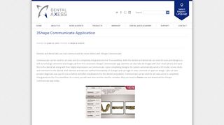 
                            8. 3Shape Communicate Application - Dental Axess Pty Ltd